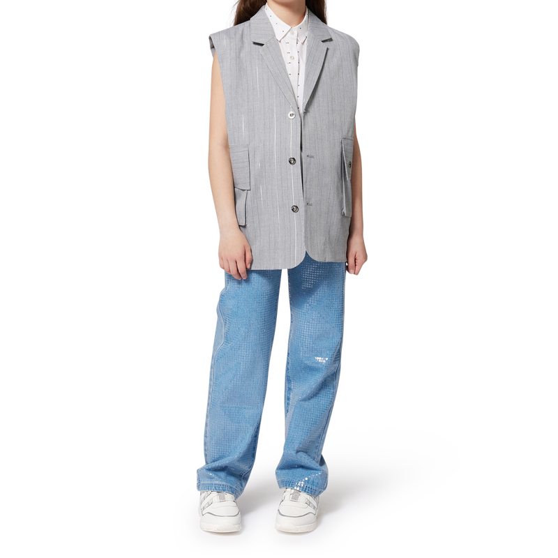 Sneakers con lacci DKNY 
                        BAMBINA