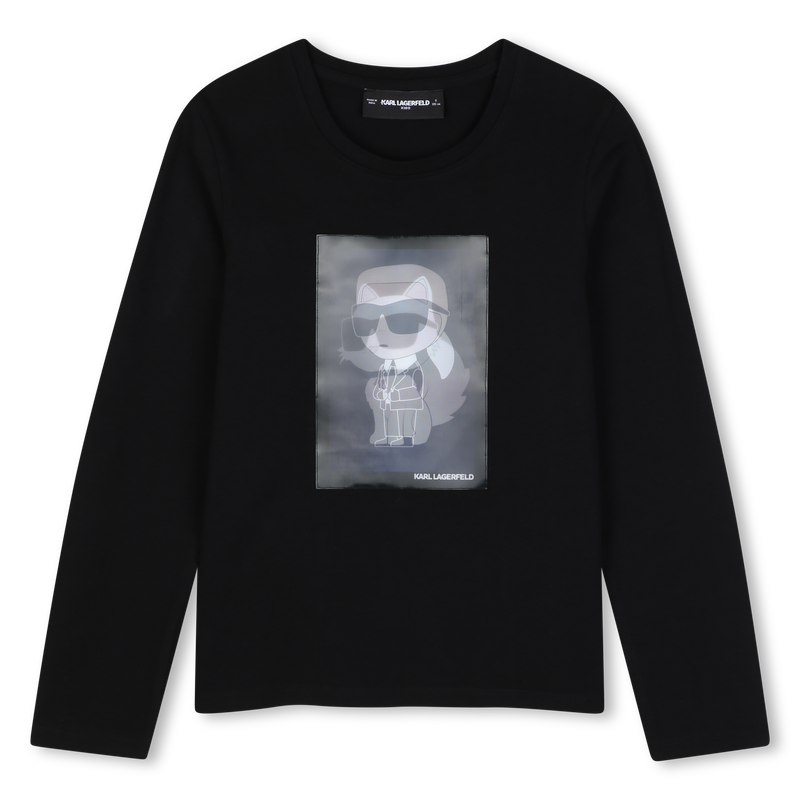 Maglietta a maniche lunghe KARL LAGERFELD KIDS 
                        BAMBINA