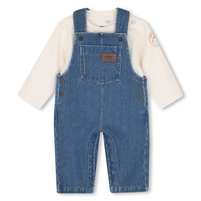 Completo salopette e t-shirt TIMBERLAND RAGAZZO