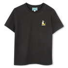 T-shirt in cotone con patch KENZO KIDS 
                    UNISEX