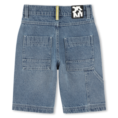 Shorts con vita regolabile DKNY RAGAZZO