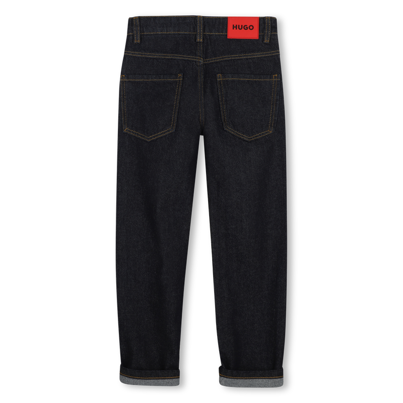 Pantaloni in denim HUGO 
                        RAGAZZO