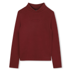 T-shirt a maniche lunghe con colletto rialzato MICHAEL KORS 
                    BAMBINA