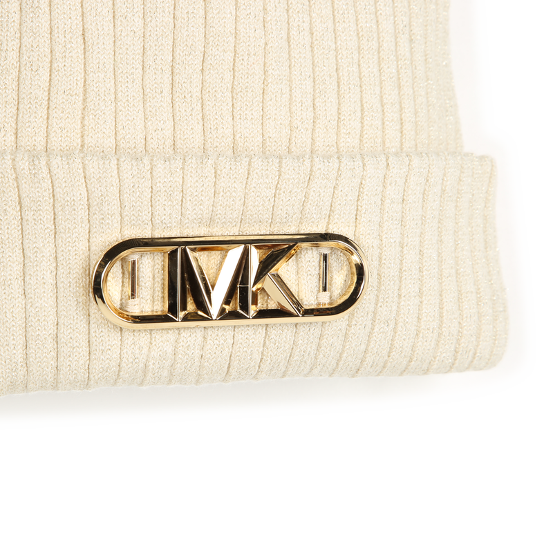 Berretto con pompon MICHAEL KORS 
                        BAMBINA