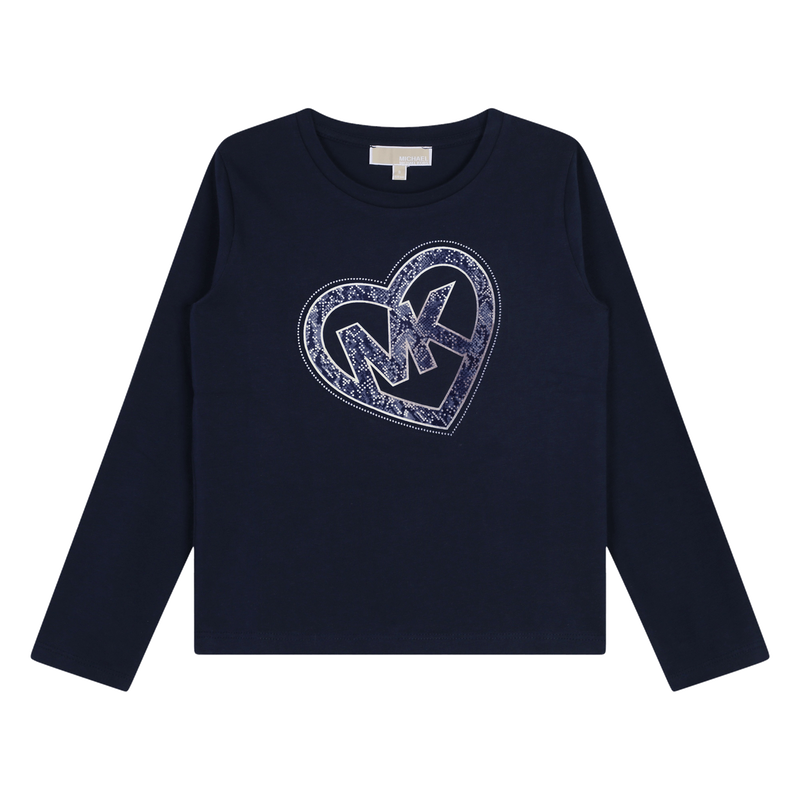 T-shirt maniche lunghe cotone MICHAEL KORS 
                        BAMBINA