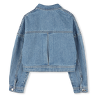 Giacca di jeans a righe HUGO 
                    BAMBINA