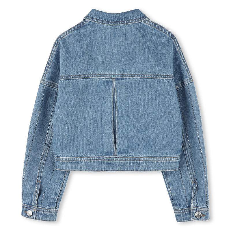 Giacca di jeans a righe HUGO 
                        BAMBINA