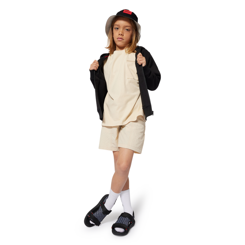 Bermuda vita elasticizzata HUGO 
                        RAGAZZO