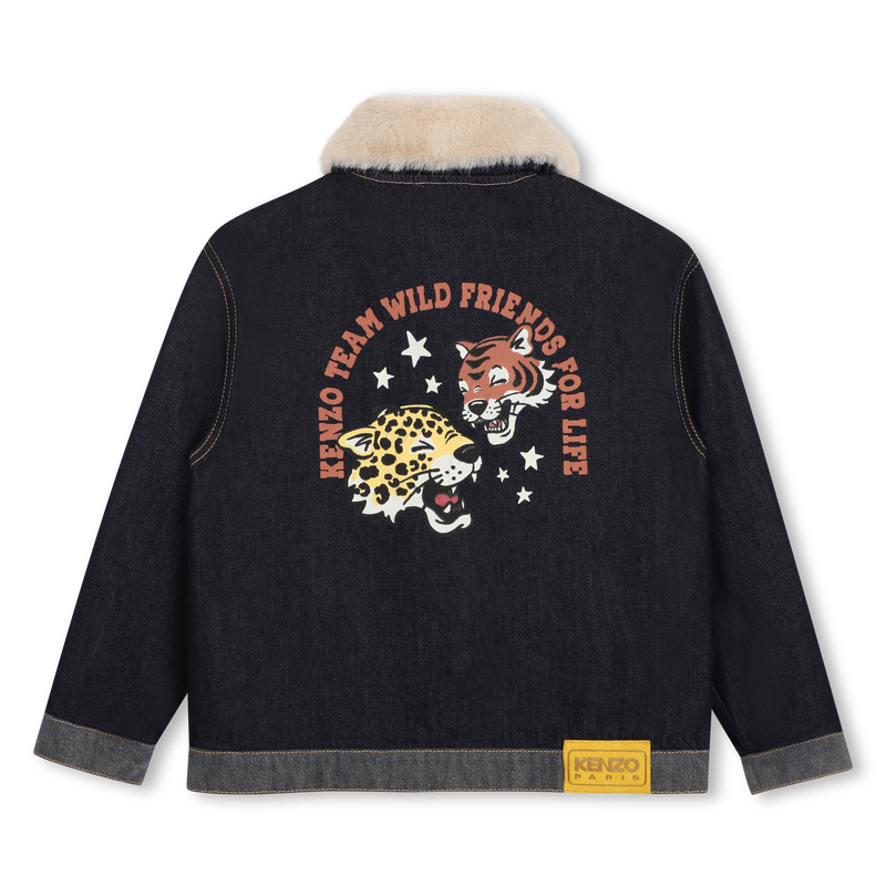 Giacca in denim KENZO KIDS 
                        BAMBINA
