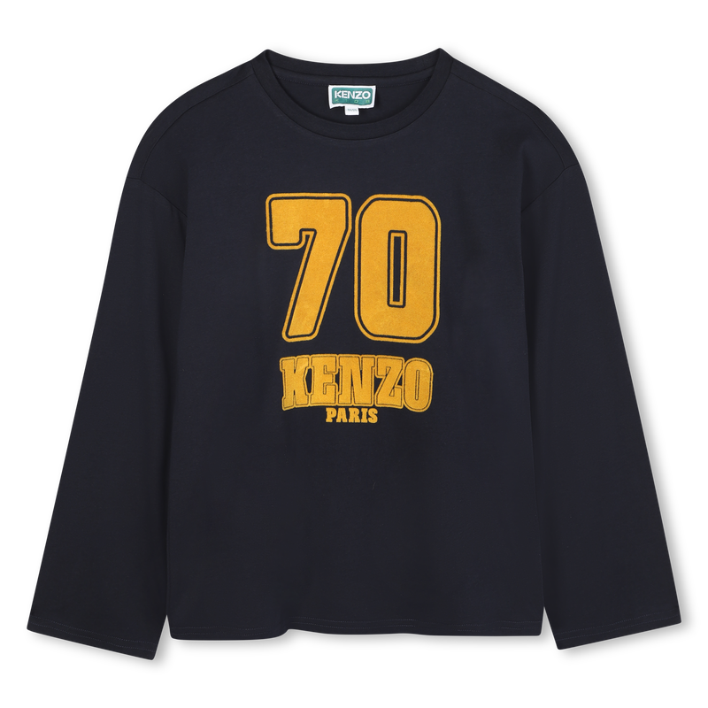 T-shirt a maniche lunghe a maniche larghe KENZO KIDS 
                        RAGAZZO