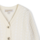 Cardigan con bottoni MICHAEL KORS 
                    BAMBINA