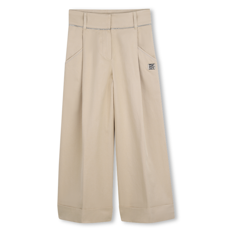 PANTALONI LARGHI DKNY 
                        BAMBINA