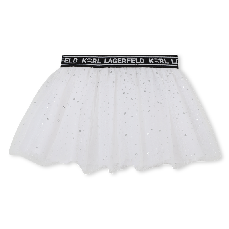 Set felpa e gonna KARL LAGERFELD KIDS 
                        BAMBINA