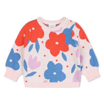 Maglione con motivo a fiori CARREMENT BEAU BAMBINA