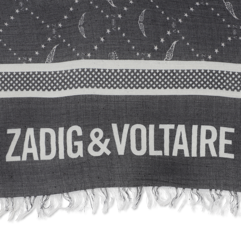 Sciarpa stampata ZADIG & VOLTAIRE 
                        BAMBINA