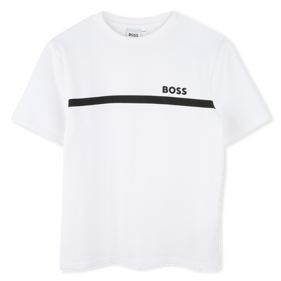 T-SHIRT A MANICHE CORTE BOSS RAGAZZO