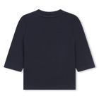 T-shirt in cotone multilogo BOSS 
                    RAGAZZO