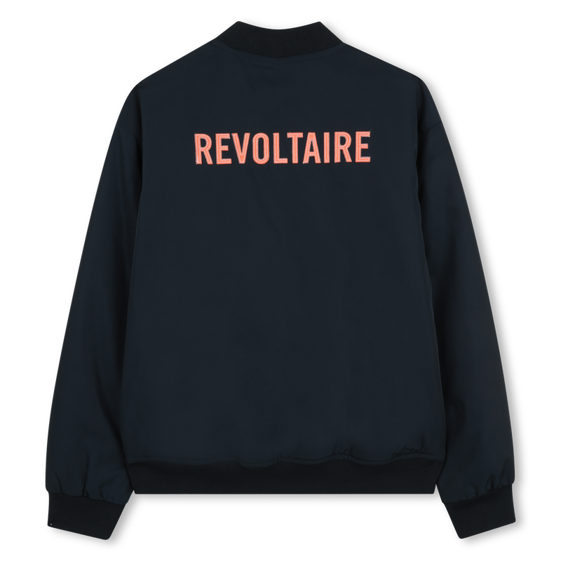 BOMBER CON ZIP ZADIG & VOLTAIRE 
                        RAGAZZO