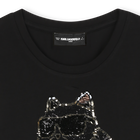 T-shirt a maniche corte KARL LAGERFELD KIDS 
                    BAMBINA