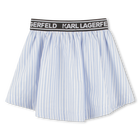 Gonna corta fantasia KARL LAGERFELD KIDS 
                    BAMBINA
