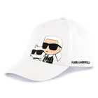 Cappello stampato regolabile KARL LAGERFELD KIDS 
                    BAMBINA