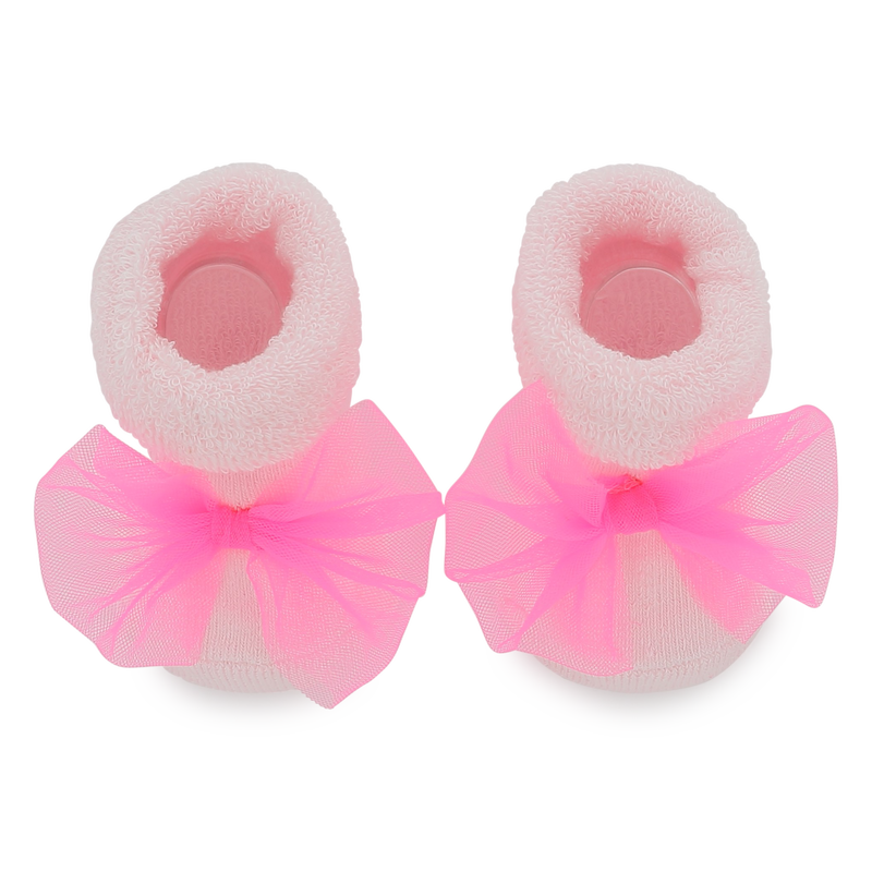 Babbucce in maglia con fiocco BILLIEBLUSH 
                        BAMBINA