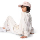Felpa con cappuccio e zip KARL LAGERFELD KIDS 
                    BAMBINA