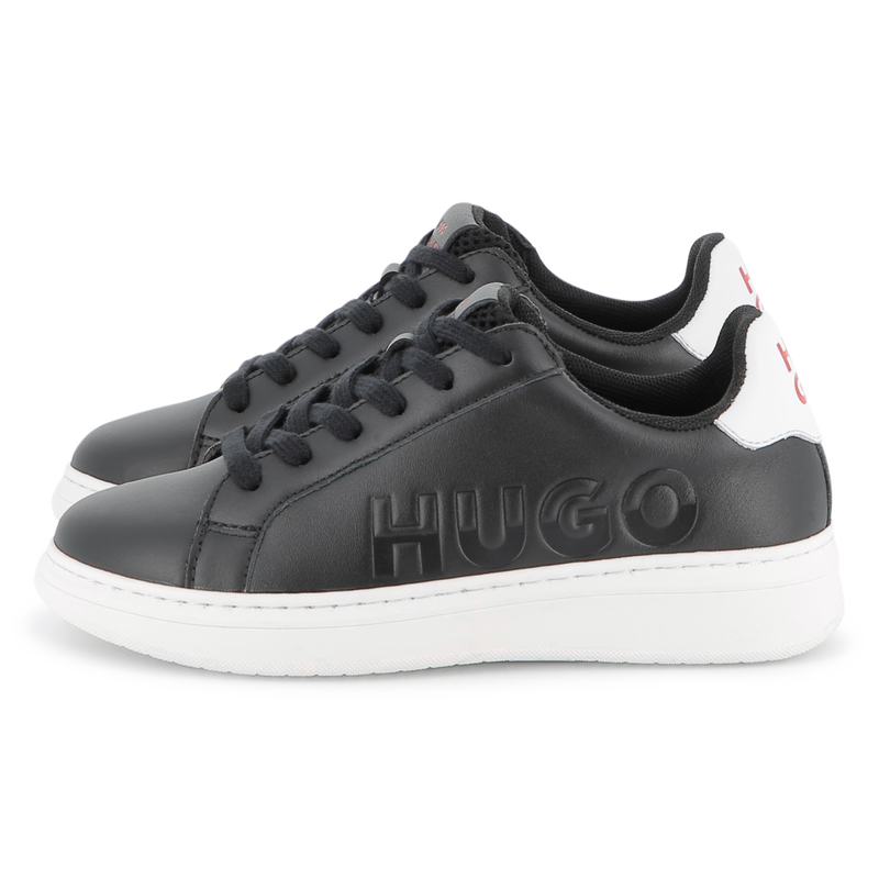 Sneakers in pelle bovina HUGO 
                        RAGAZZO