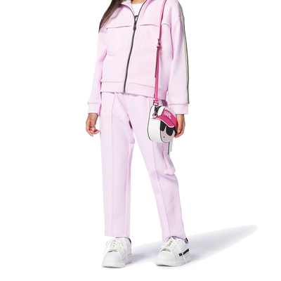 Borsa regolabile con zip KARL LAGERFELD KIDS BAMBINA