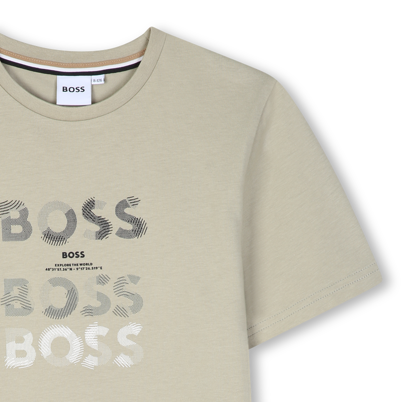 T-shirt a maniche corte BOSS 
                        RAGAZZO