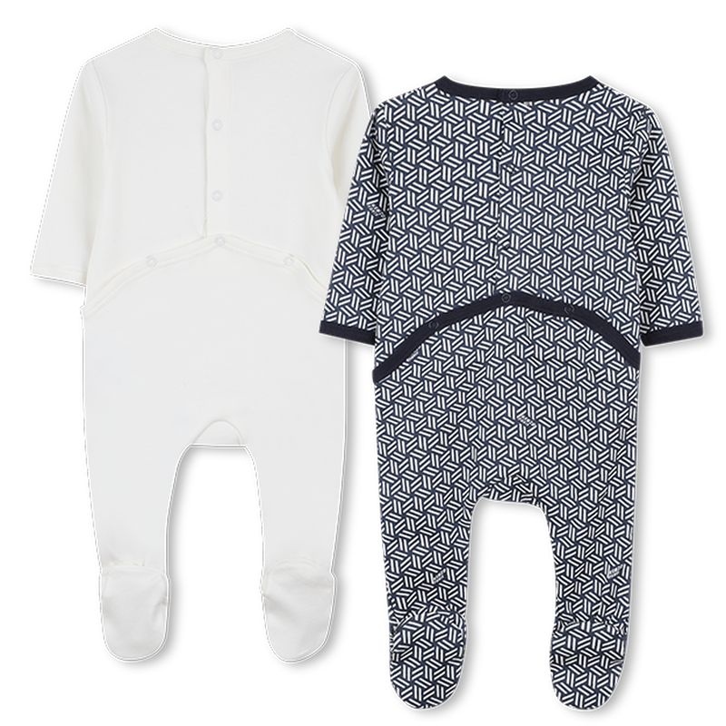 Set di due pigiami in cotone KENZO KIDS 
                        UNISEX