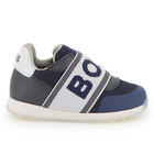 Sneakers con elastico logato BOSS 
                    RAGAZZO