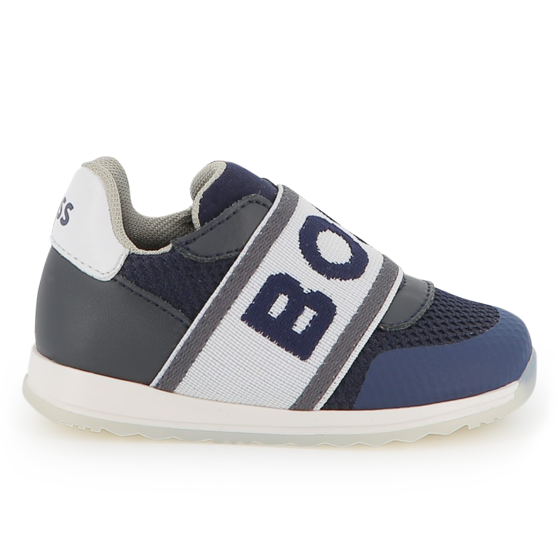 Sneakers con elastico logato BOSS 
                        RAGAZZO