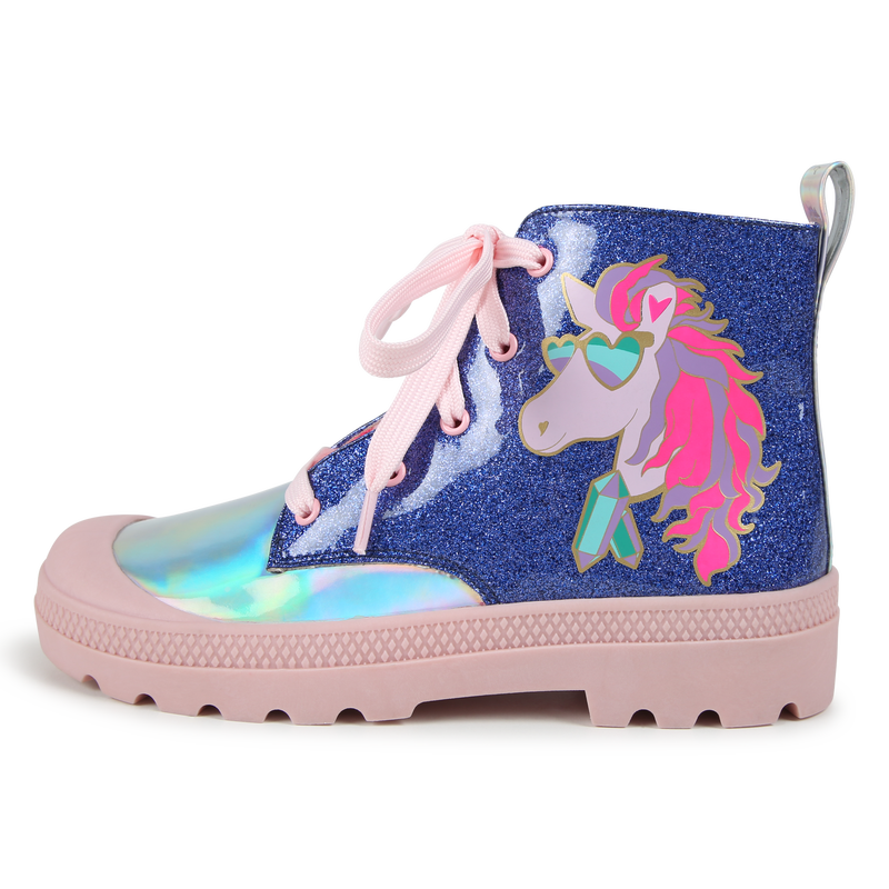 Stivaletti con zip e lacci BILLIEBLUSH 
                        BAMBINA