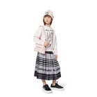 Gonna midi plissettata KARL LAGERFELD KIDS 
                    BAMBINA