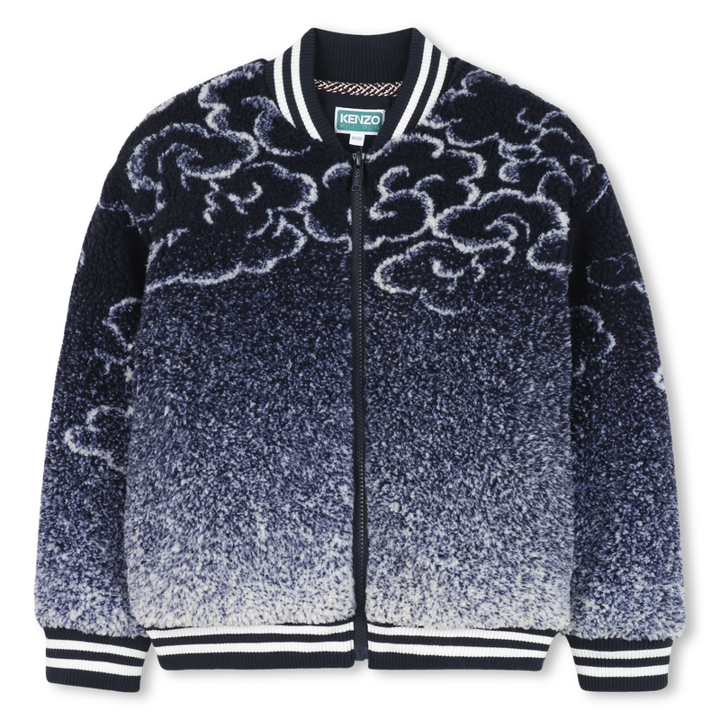 Soffice giacca in pile KENZO KIDS 
                        UNISEX