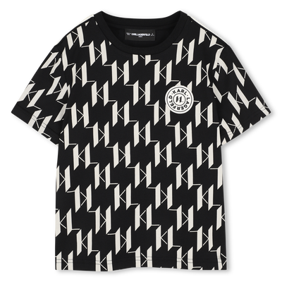 T-shirt a maniche corte KARL LAGERFELD KIDS RAGAZZO