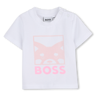 Set cardigan + pantaloni + t-shirt BOSS 
                    BAMBINA