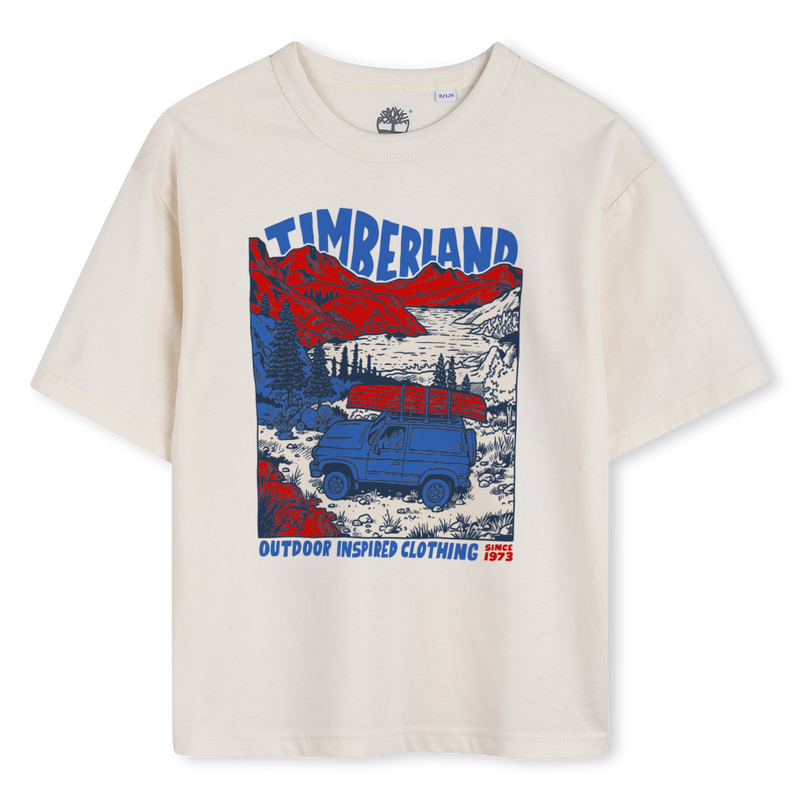 T-SHIRT A MANICHE CORTE TIMBERLAND 
                        RAGAZZO