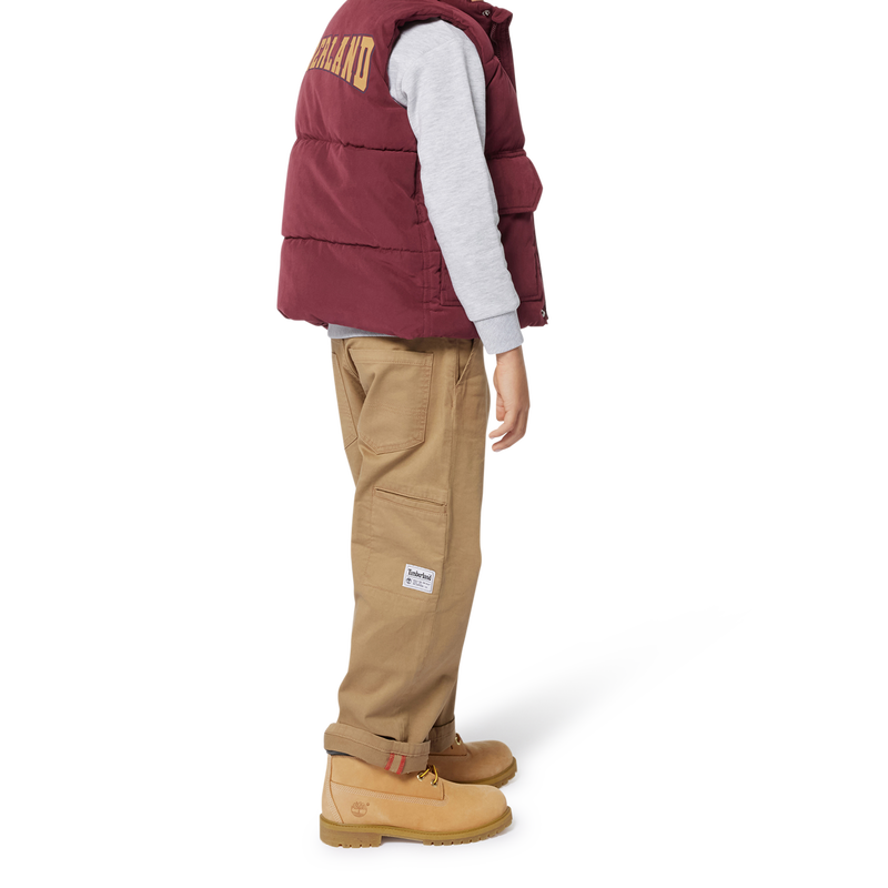 Pantaloni multitasca in twill TIMBERLAND 
                        RAGAZZO