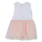 Vestito e coulotte bimateriali BILLIEBLUSH 
                    BAMBINA
