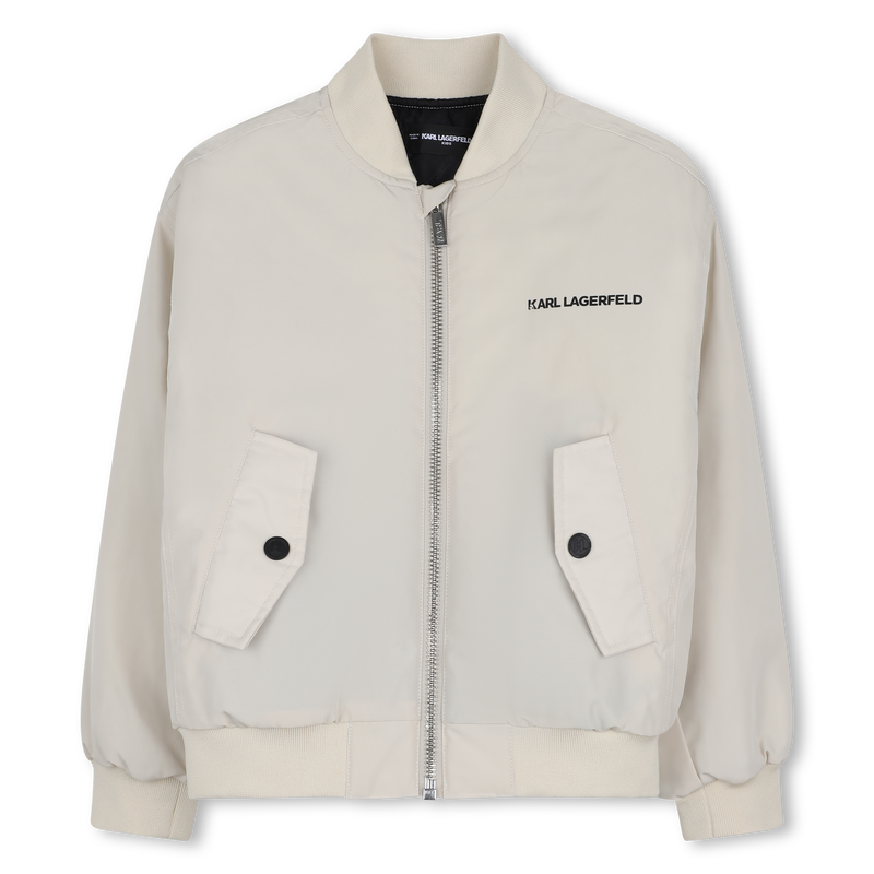 Bomber in tela KARL LAGERFELD KIDS 
                        RAGAZZO