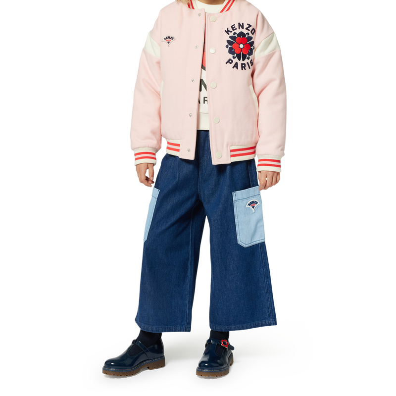 Giacca ricamata di lana KENZO KIDS 
                        BAMBINA