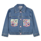 Giacca di jeans con paillettes BILLIEBLUSH 
                    BAMBINA