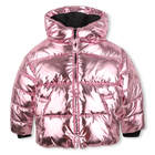 Giacca a vento con cappuccio KARL LAGERFELD KIDS 
                    BAMBINA