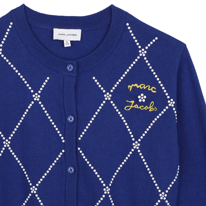 Cardigan in maglia MARC JACOBS 
                        BAMBINA