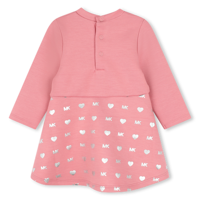Vestito maniche lunghe borchie MICHAEL KORS BAMBINA