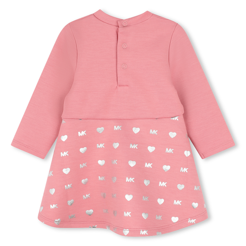 Vestito maniche lunghe borchie MICHAEL KORS 
                        BAMBINA