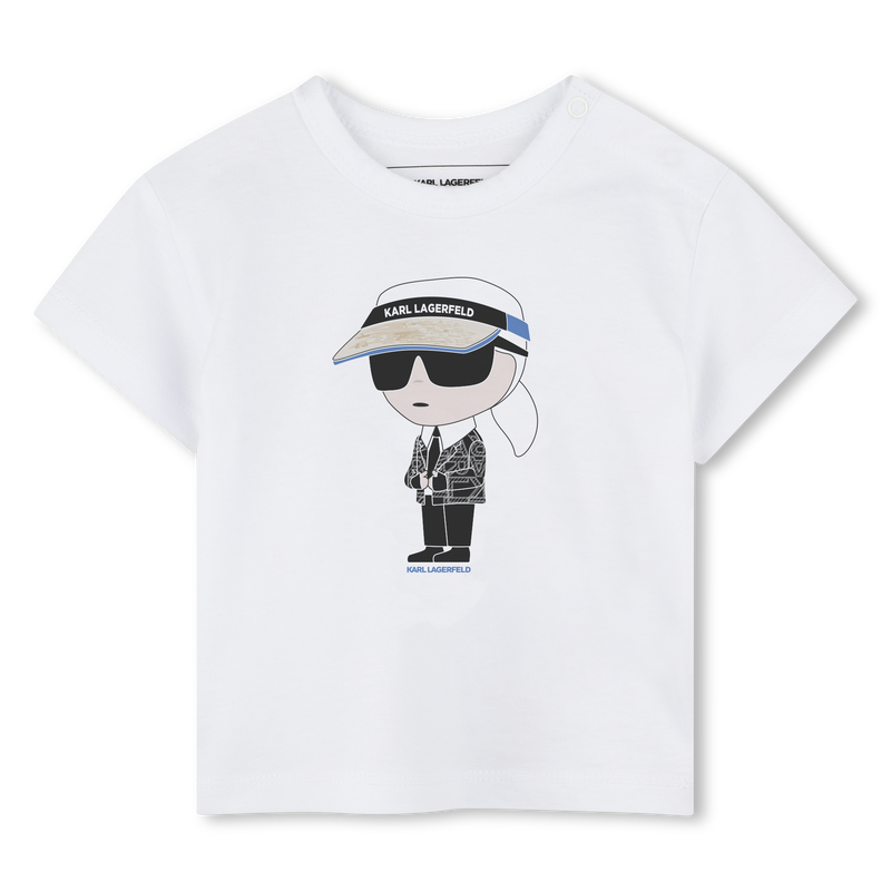 TEE SHIRT+SHORT KARL LAGERFELD KIDS 
                        RAGAZZO