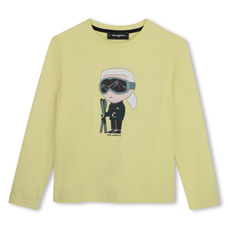 Maglietta a maniche lunghe KARL LAGERFELD KIDS 
                        RAGAZZO